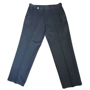 Haggar Men’s Classic Fit Navy Dress Pants